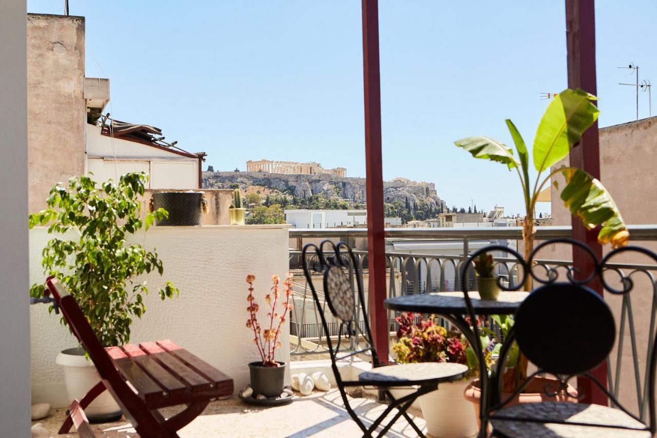 Mosaics Athens Central Studio With Acropolis View Екстер'єр фото