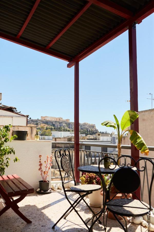 Mosaics Athens Central Studio With Acropolis View Екстер'єр фото